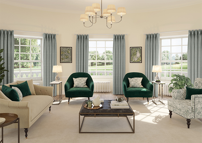 Sinclair, Dunnock Grey - Made to Measure Curtains - Image 14